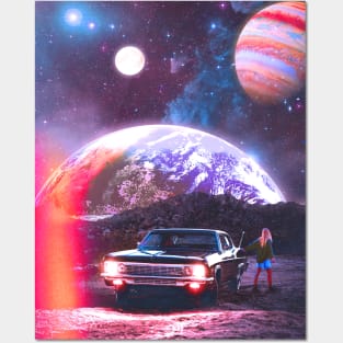 Midnight drive Posters and Art